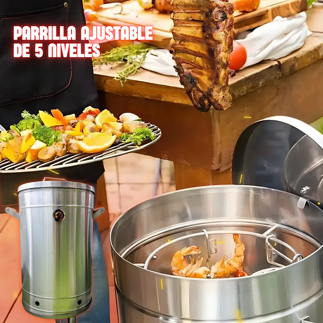 MASTER GRILL BARREL - Barril Asador Portátil
