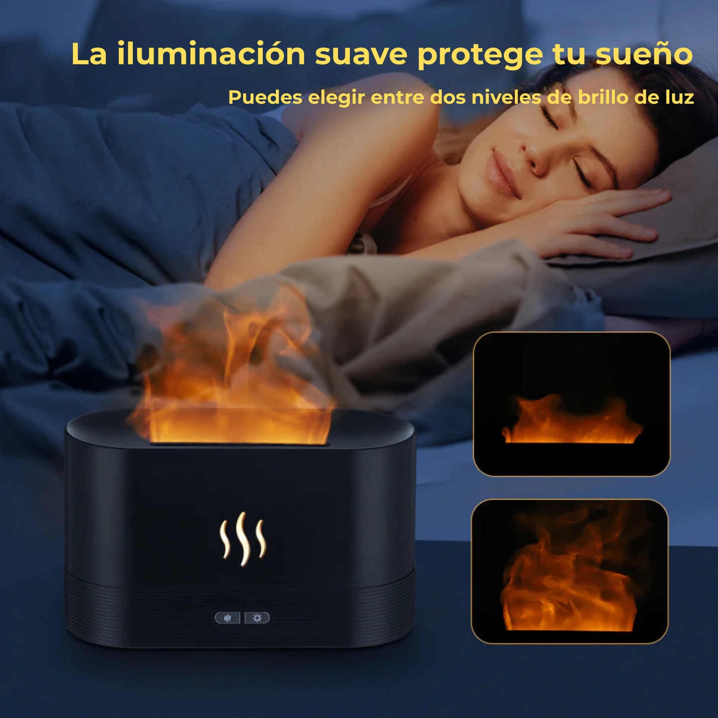 AuraLlama - Humidificador y Difusor de Aromaterapia Ultrasónico