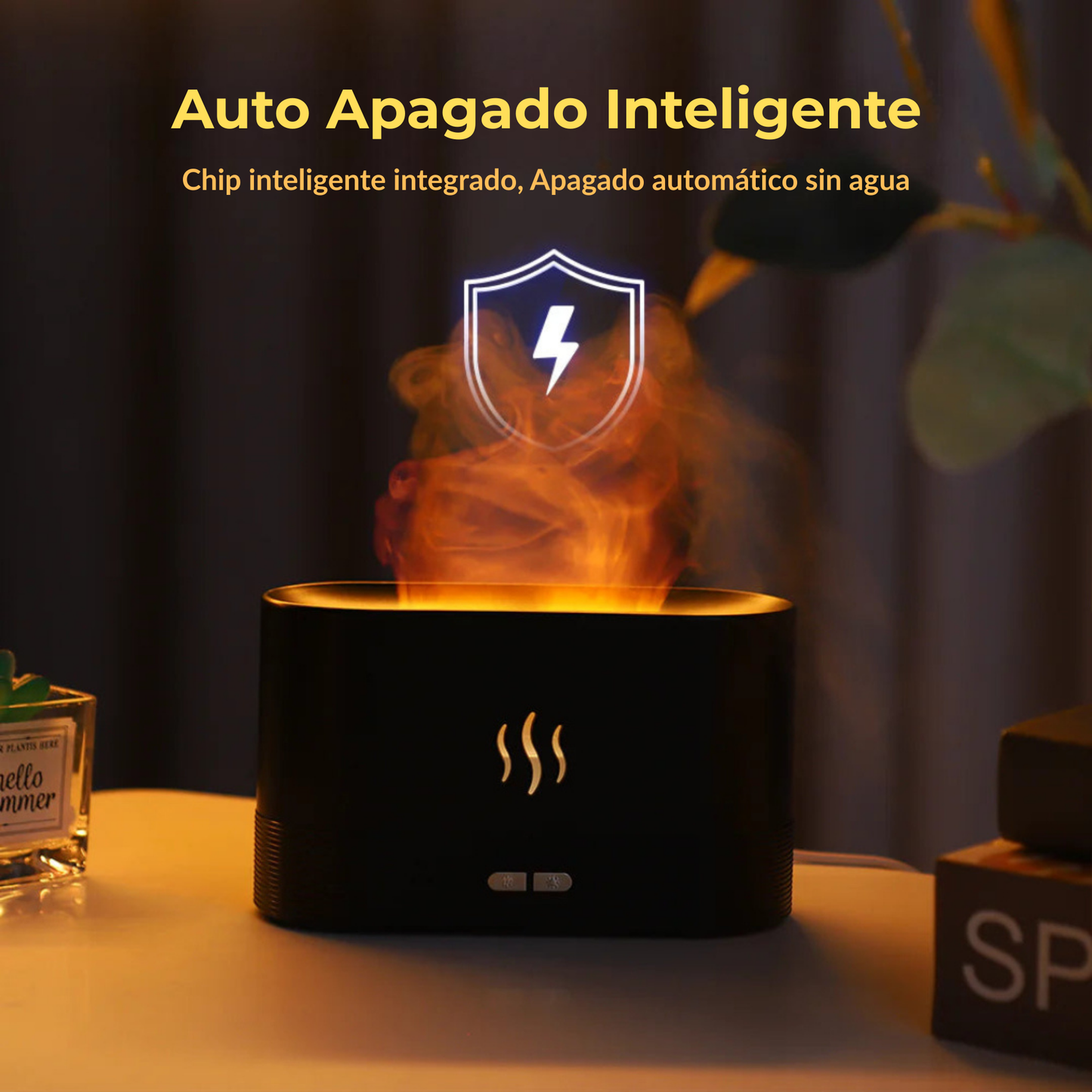 AuraLlama - Humidificador y Difusor de Aromaterapia Ultrasónico