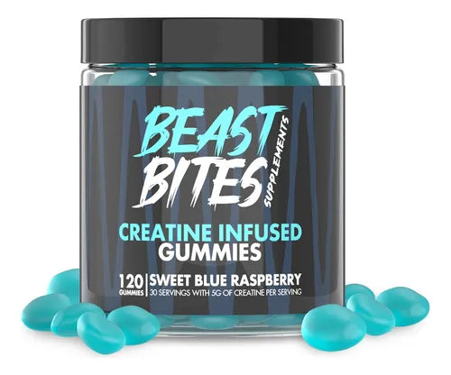 Beast Bites: Libera tu Máxima Fuerza con Deliciosas Gomitas de Creatina