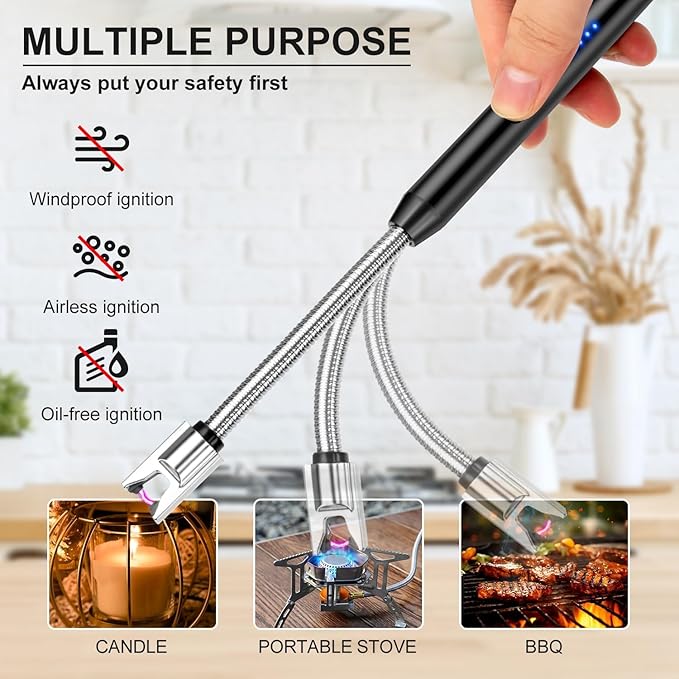 Encendedor flexible recargable