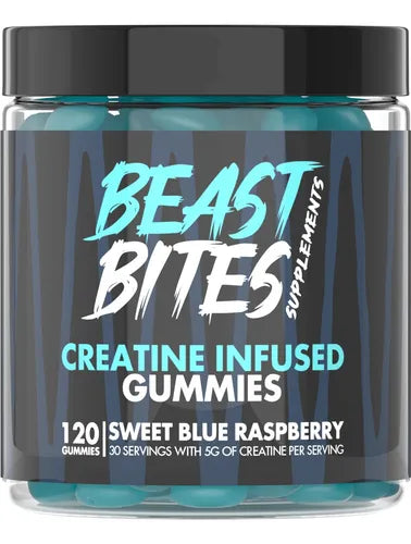 Beast Bites: Libera tu Máxima Fuerza con Deliciosas Gomitas de Creatina
